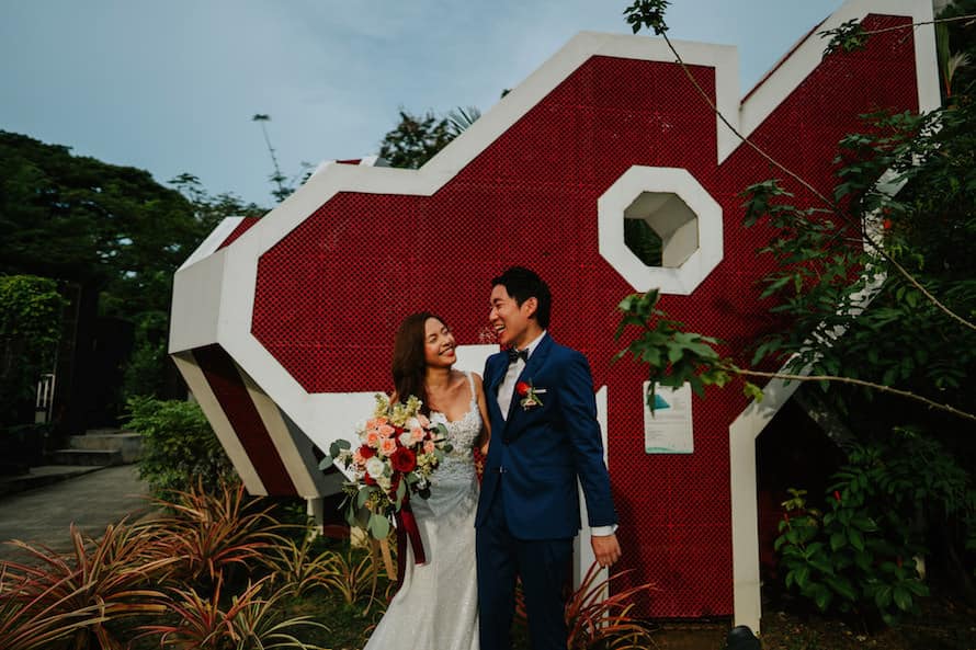 Vineyard Solemnisation Singapore Wedding Photography