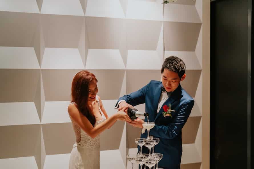 Vineyard Solemnisation Singapore Wedding Photography