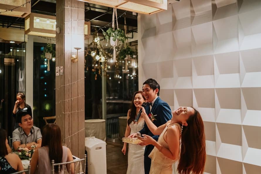 Vineyard Solemnisation Singapore Wedding Photography