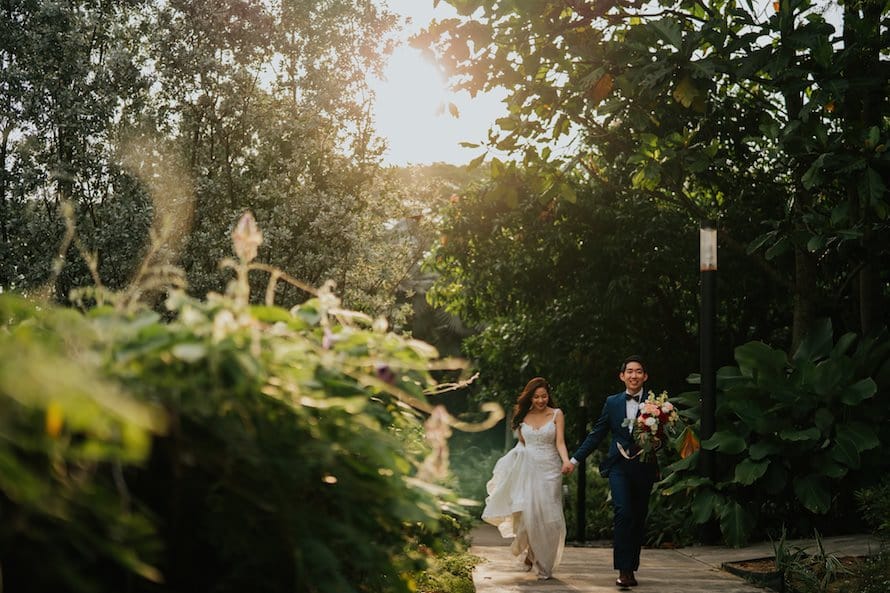 Vineyard Solemnisation Singapore Wedding Photography