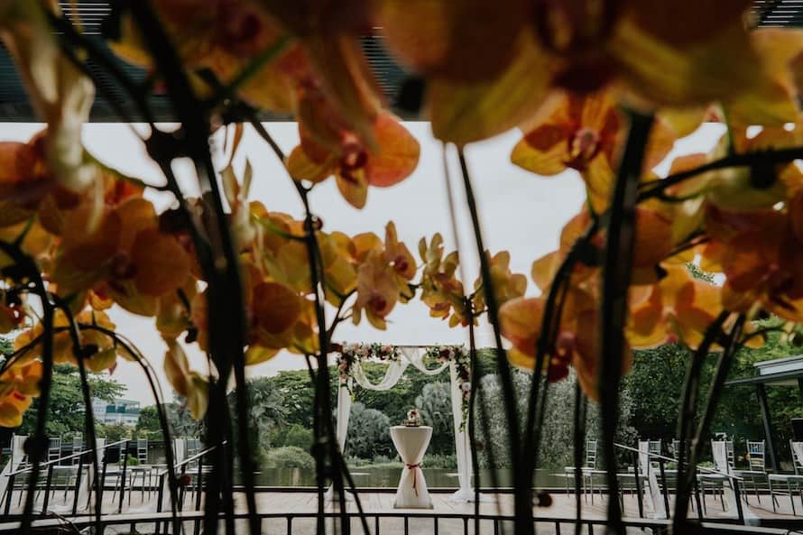 Vineyard Solemnisation Singapore Wedding Photography