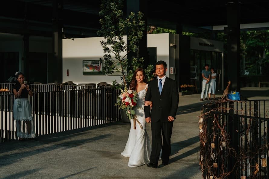 Vineyard Solemnisation Singapore Wedding Photography