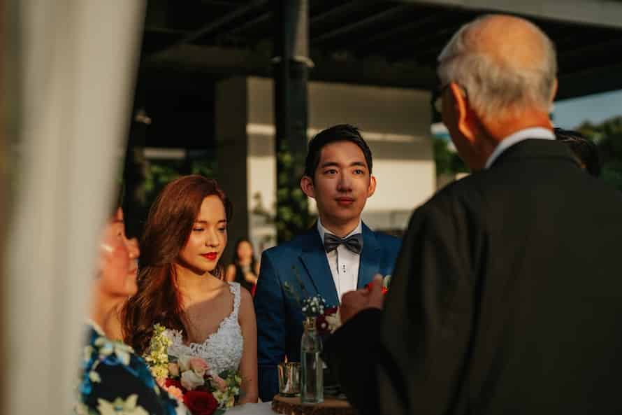Vineyard Solemnisation Singapore Wedding Photography