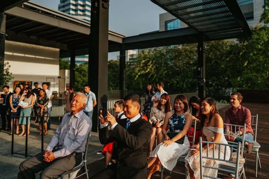 Vineyard Solemnisation Singapore Wedding Photography