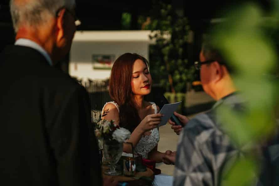Vineyard Solemnisation Singapore Wedding Photography