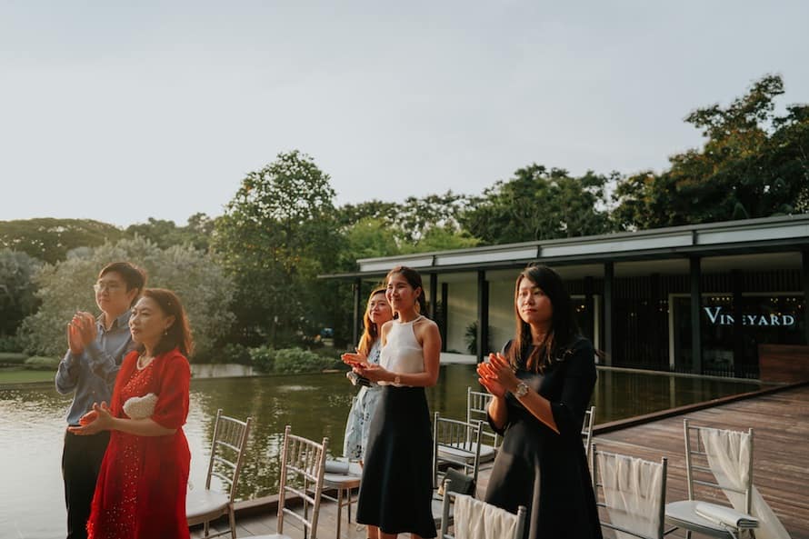 Vineyard Solemnisation Singapore Wedding Photography