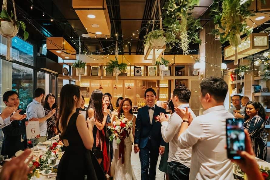 Vineyard Solemnisation Singapore Wedding Photography