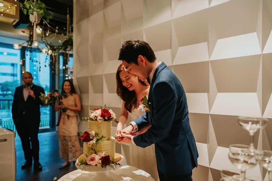 Vineyard Solemnisation Singapore Wedding Photography