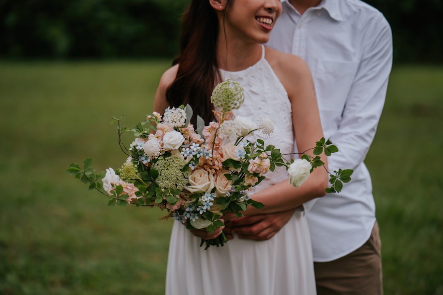 Dairy Farm Rock Cliff Singapore Prewedding Photography