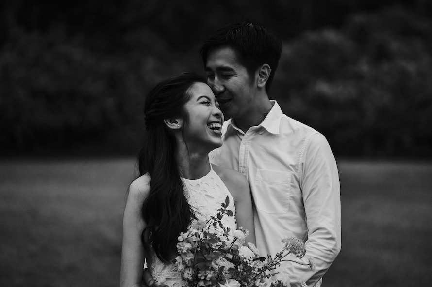 Dairy Farm Rock Cliff Singapore Prewedding Photography