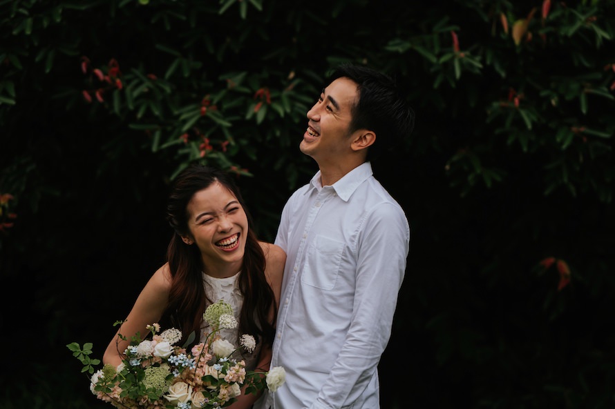 Dairy Farm Rock Cliff Singapore Prewedding Photography