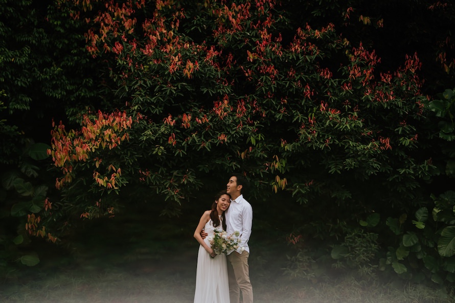 Dairy Farm Rock Cliff Singapore Prewedding Photography