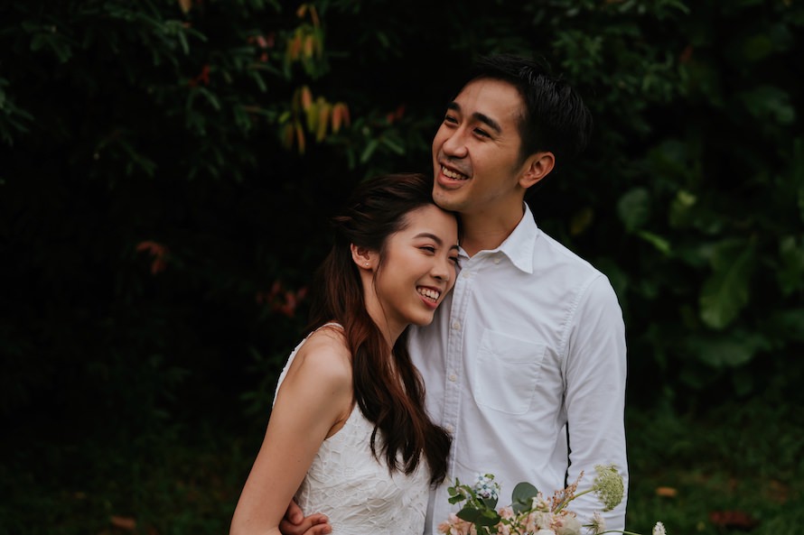 Dairy Farm Rock Cliff Singapore Prewedding Photography