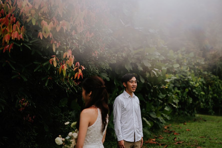 Dairy Farm Rock Cliff Singapore Prewedding Photography