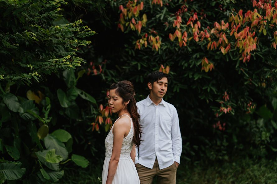 Dairy Farm Rock Cliff Singapore Prewedding Photography