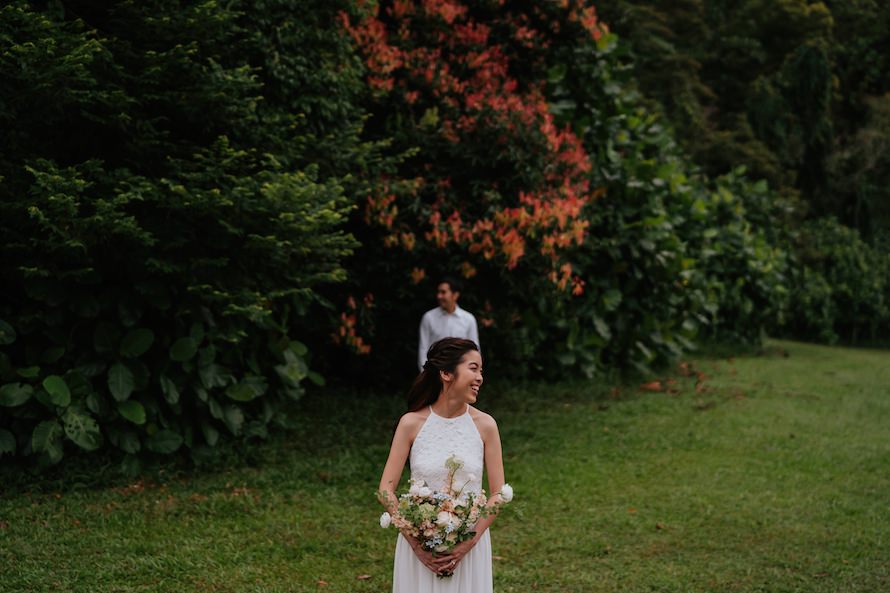 Dairy Farm Rock Cliff Singapore Prewedding Photography
