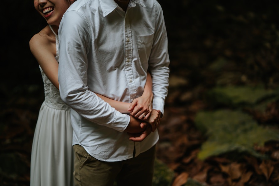 Dairy Farm Rock Cliff Singapore Prewedding Photography