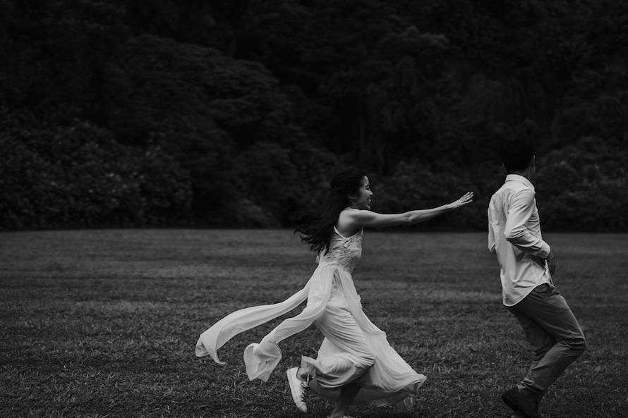 Dairy Farm Rock Cliff Singapore Prewedding Photography