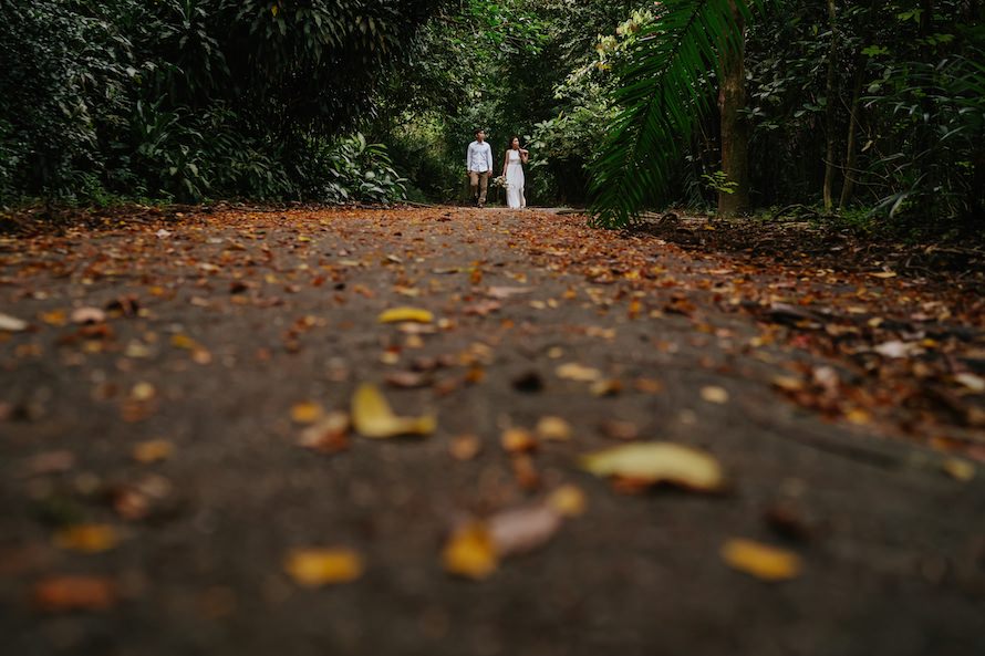 Dairy Farm Rock Cliff Singapore Prewedding Photography