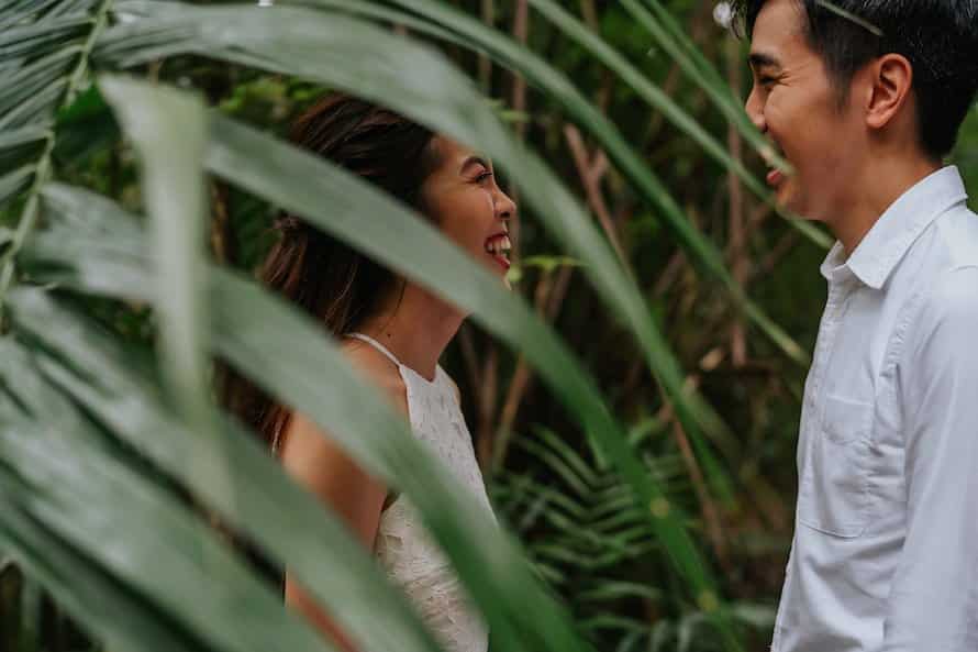 Dairy Farm Rock Cliff Singapore Prewedding Photography