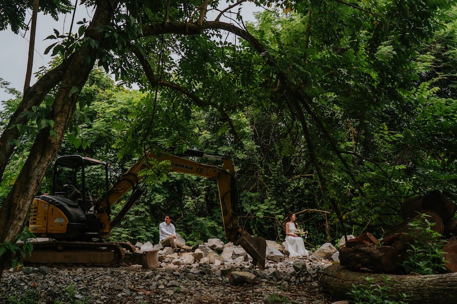 Dairy Farm Rock Cliff Singapore Prewedding Photography