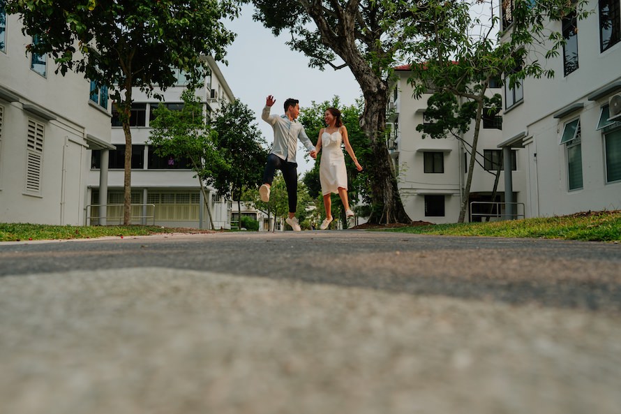 Casual Street Singapore Prewedding Photography