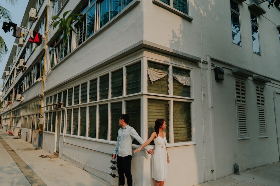 Casual Street Singapore Prewedding Photography