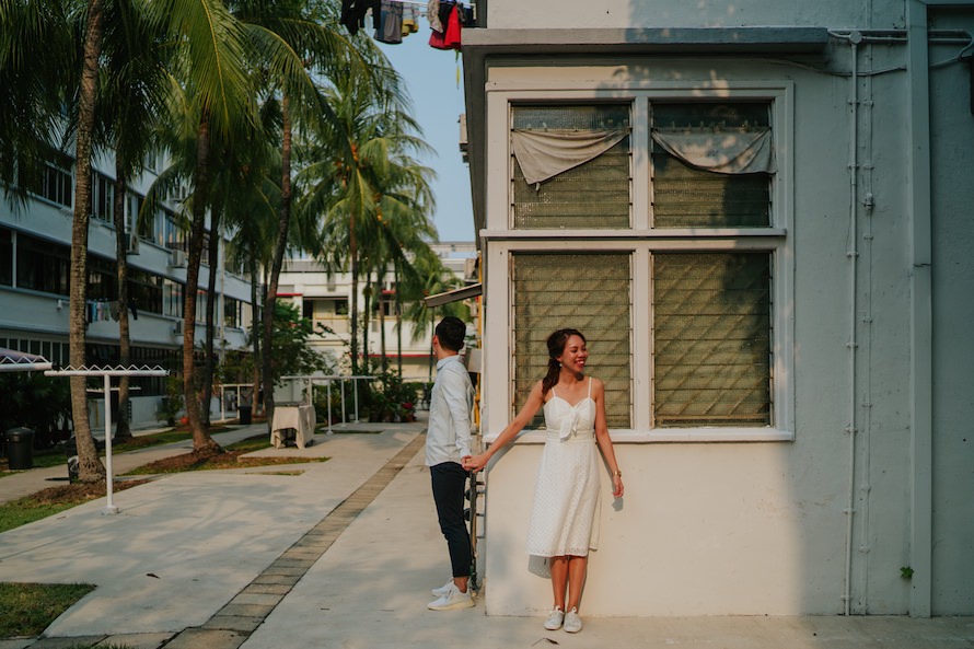Casual Street Singapore Prewedding Photography
