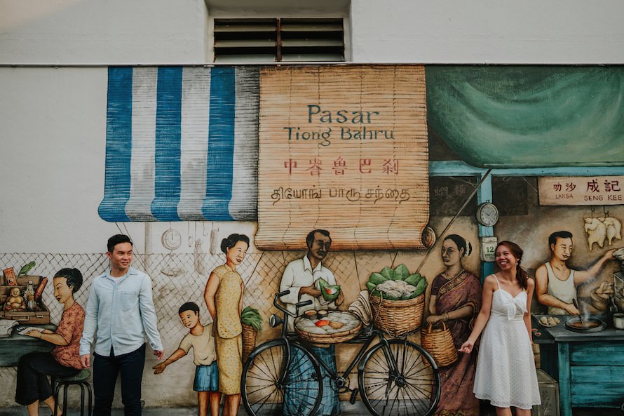 Casual Street Singapore Prewedding Photography