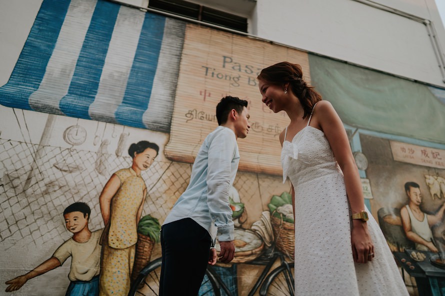Casual Street Singapore Prewedding Photography