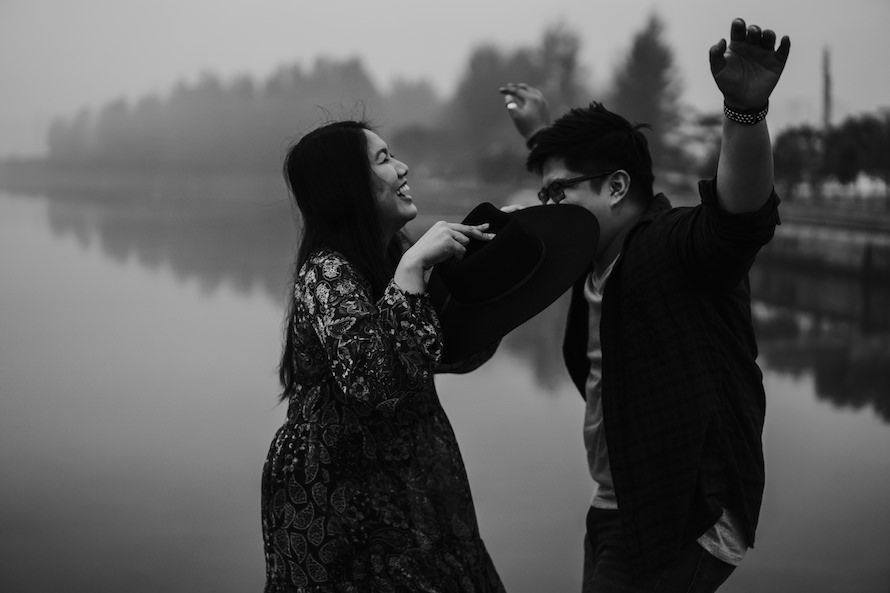 Casual Woodland Singapore Prewedding Photography