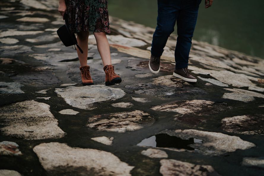 Casual Woodland Singapore Prewedding Photography