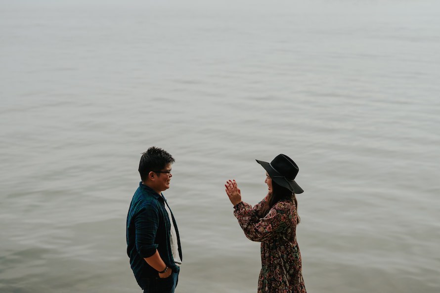 Casual Woodland Singapore Prewedding Photography