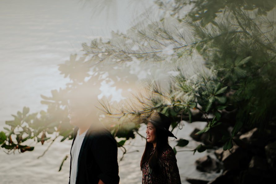 Casual Woodland Singapore Prewedding Photography