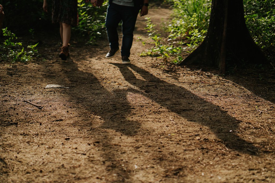 Casual Woodland Singapore Prewedding Photography