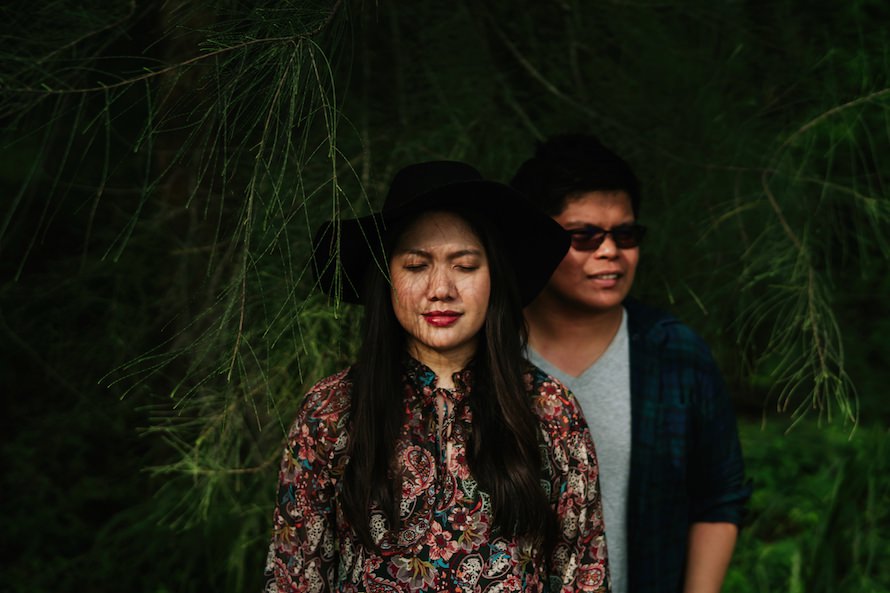 Casual Woodland Singapore Prewedding Photography