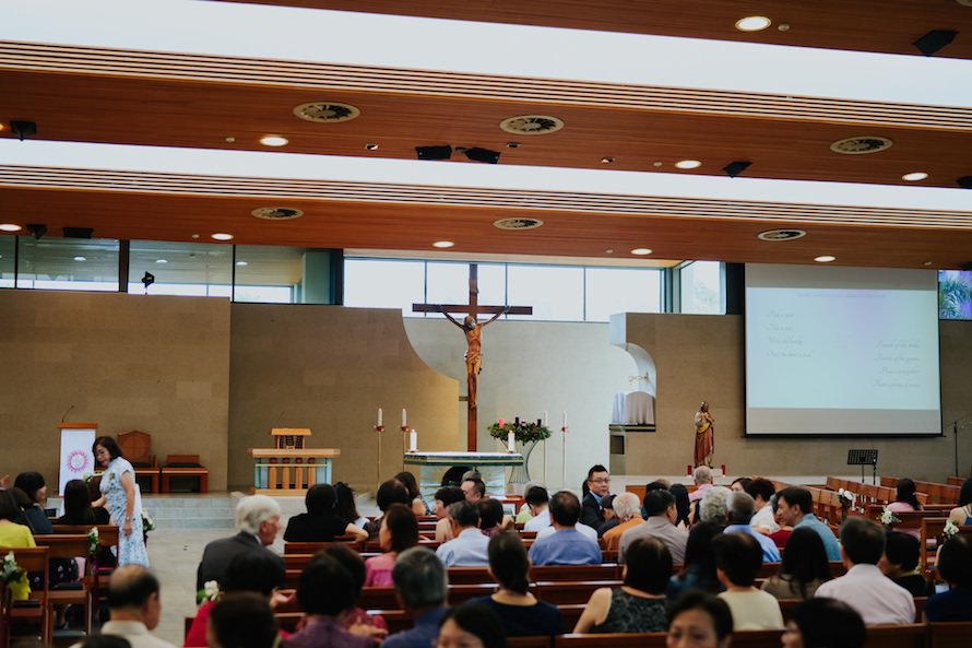 Church of St Ignatius Singapore Wedding