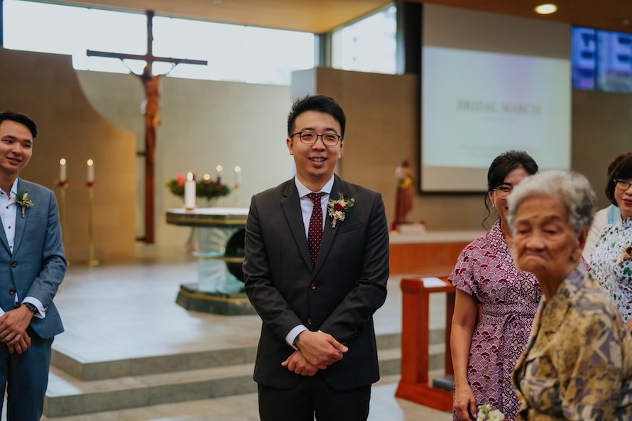 Church of St Ignatius Singapore Wedding