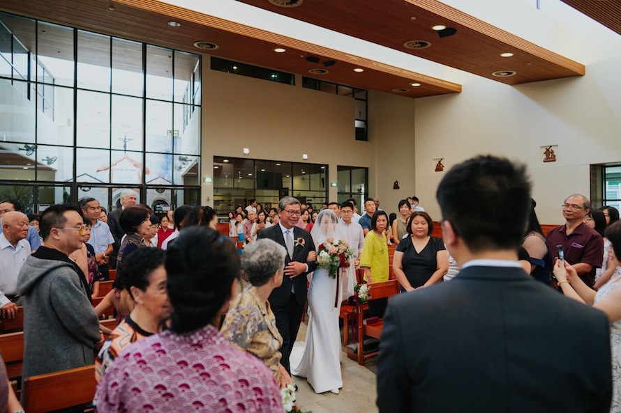 Church of St Ignatius Singapore Wedding