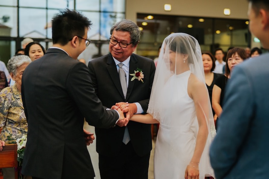 Church of St Ignatius Singapore Wedding