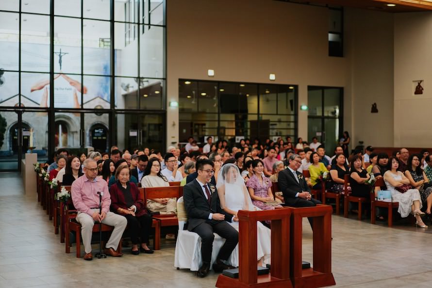 Church of St Ignatius Singapore Wedding