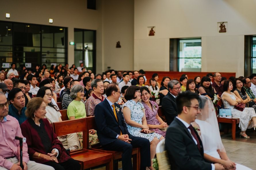 Church of St Ignatius Singapore Wedding