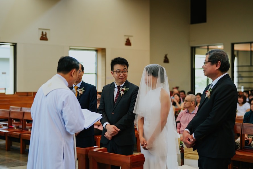 Church of St Ignatius Singapore Wedding