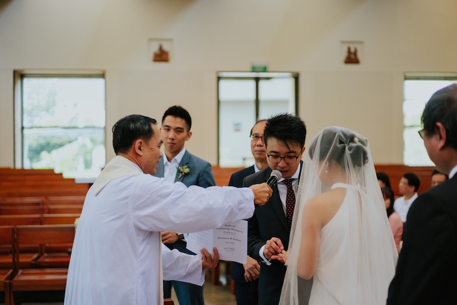 Church of St Ignatius Singapore Wedding