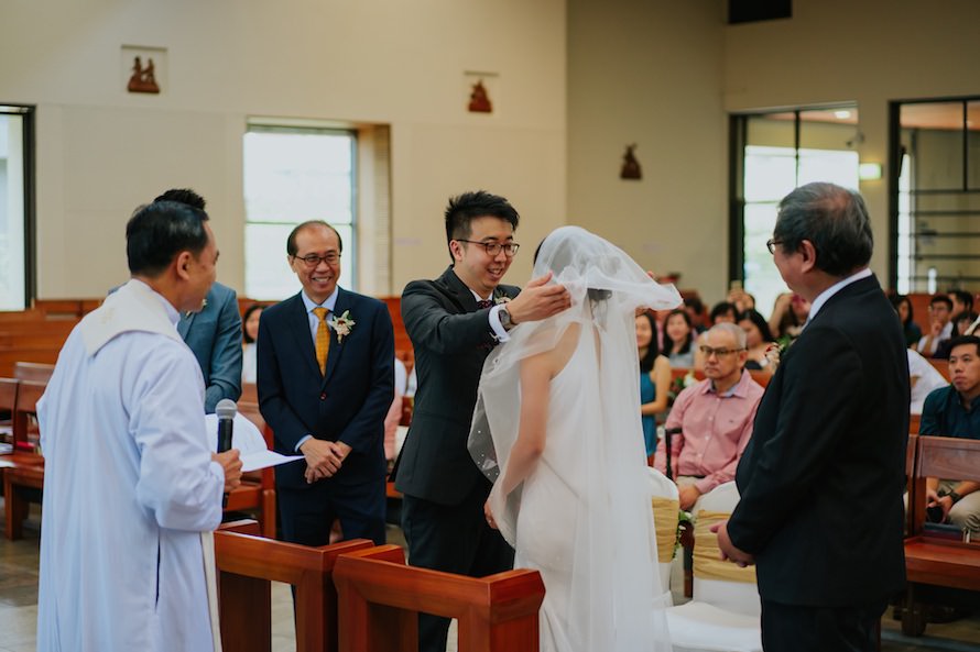 Church of St Ignatius Singapore Wedding