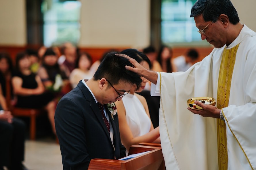 Church of St Ignatius Singapore Wedding