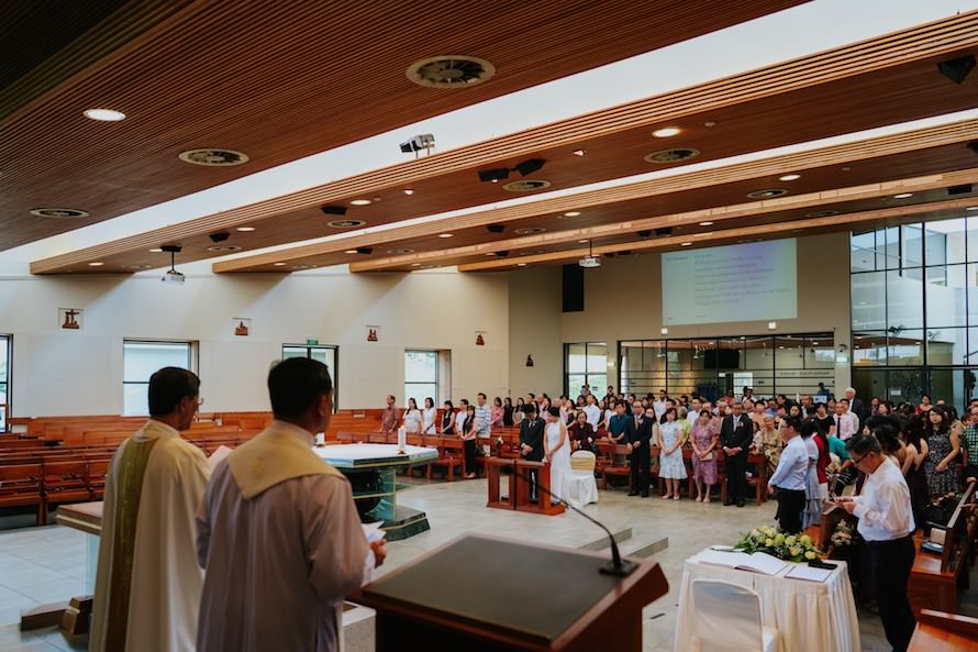 Church of St Ignatius Singapore Wedding