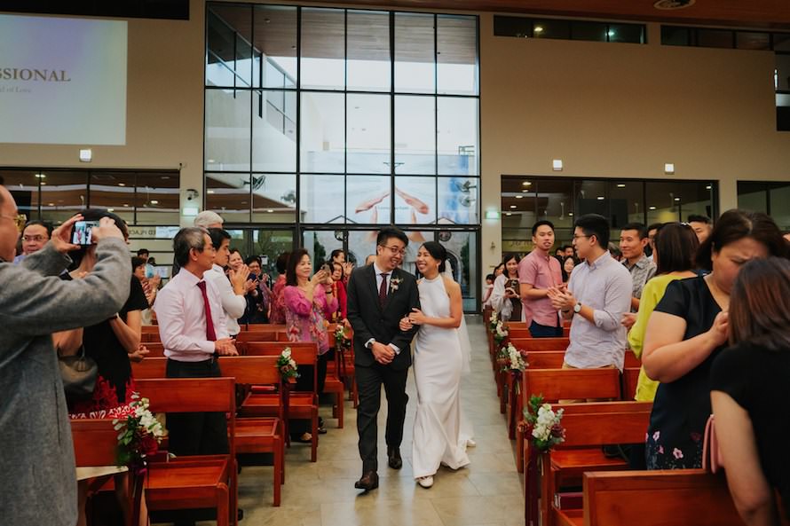 Church of St Ignatius Singapore Wedding