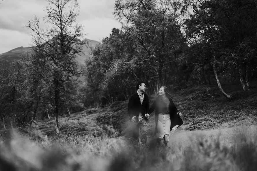 Norwegian Fjords Prewedding Photography