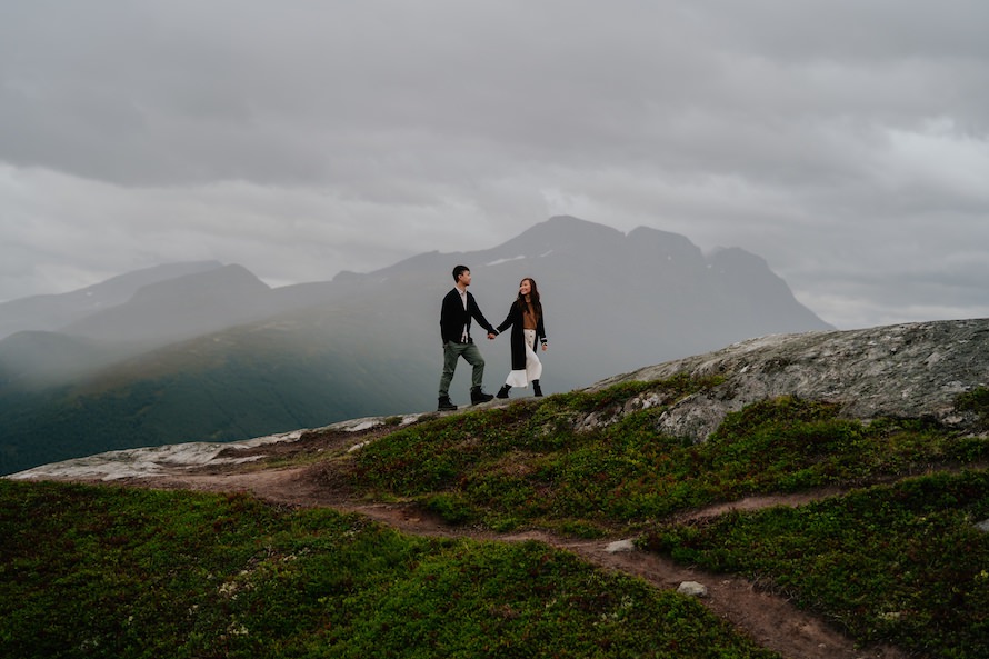 Norwegian Fjords Prewedding Photography